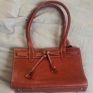 Dooney & Bourke Red Leather Shoulder Bag